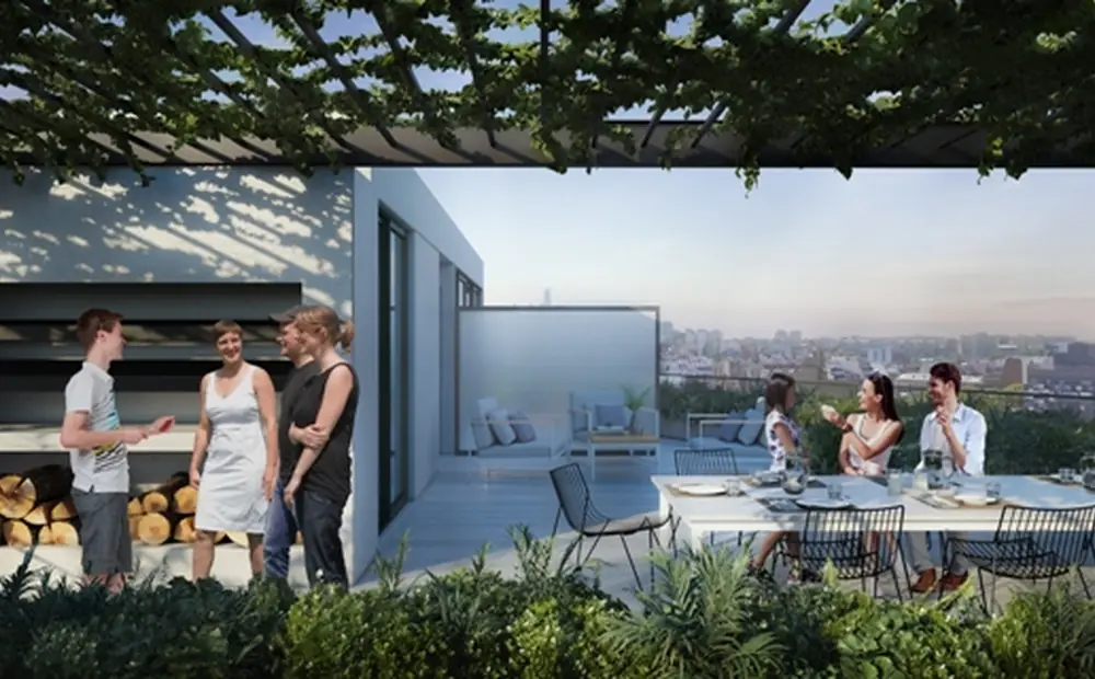 SUM con parrilla y terraza de Canvas Barracas
