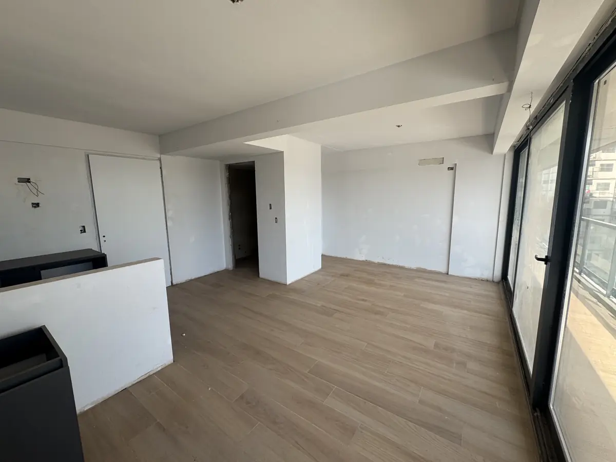 Interior de unidad en avance de obra